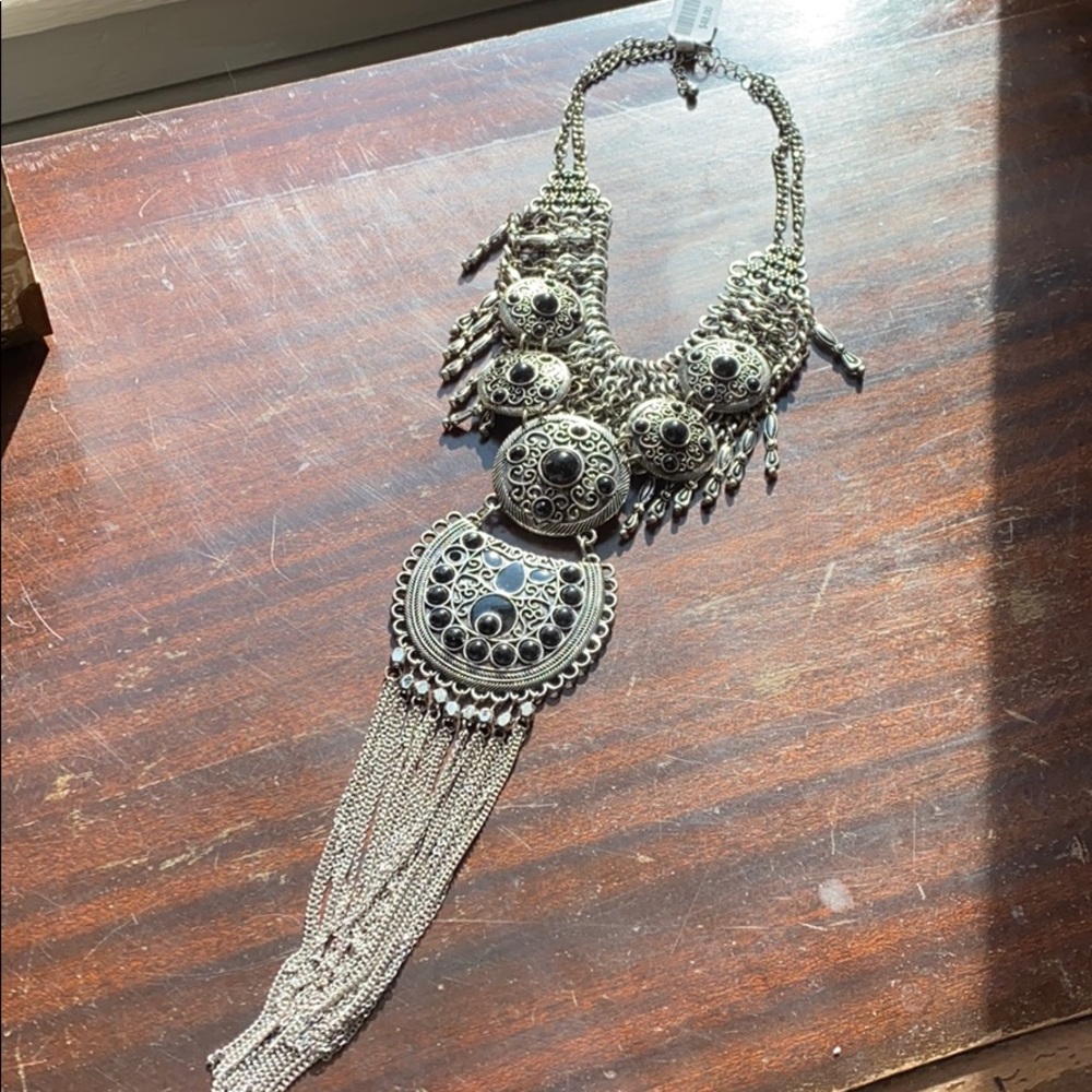NWT free people western boho statement necklace
